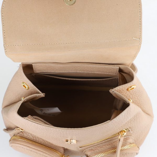 Mini Rucsac Damă din Piele Ecologică Bej - Bestini BS24273BV2402251 120