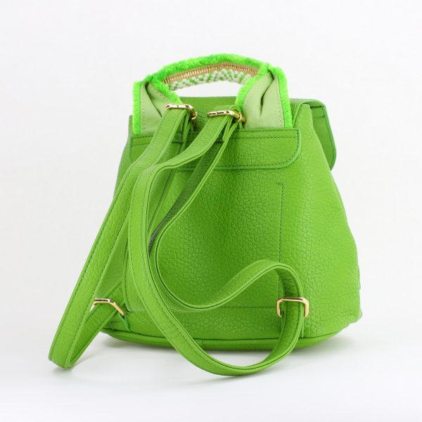 Mini Rucsac Damă din Piele Ecologică Verde - Bestini BS24273BV2402252 120
