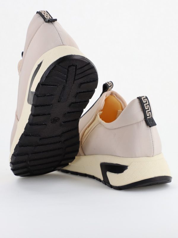 Pantofi sport damă din material sintetic Bej (BS481SP2403809) 120