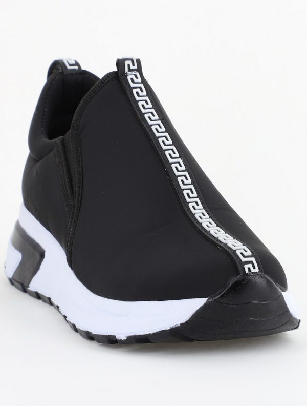 Pantofi sport damă din material sintetic Negru (BS481SP2403810) 123