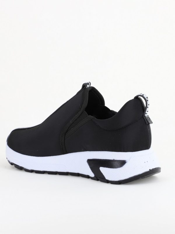 Pantofi sport damă din material sintetic Negru (BS481SP2403810) 124