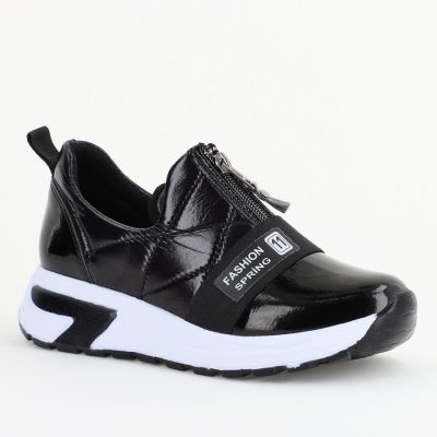 Pantofi sport damă din material sintetic Negru (BS480SP2403811)