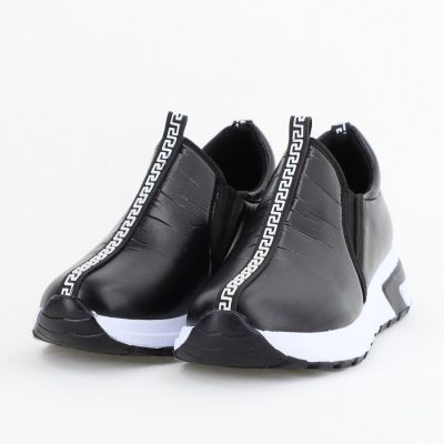 Pantofi sport damă din material sintetic Negru (BS481SP2403862)