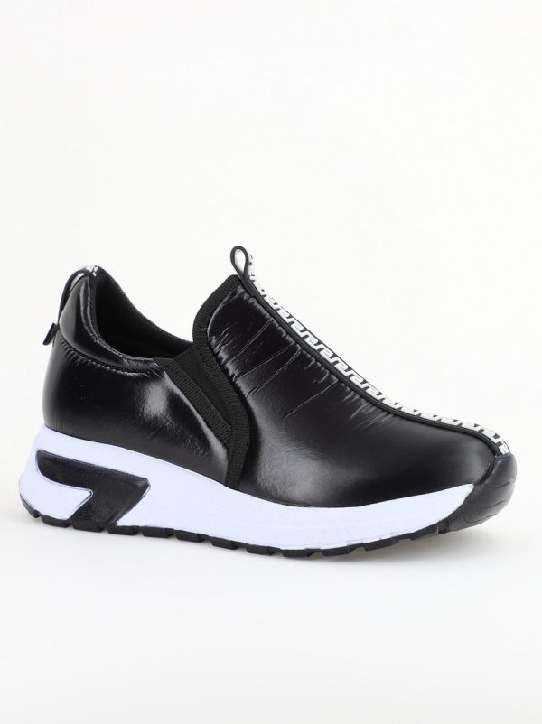Pantofi Sport Dama - Pantofi sport damă din material sintetic Negru (BS481SP2403862)