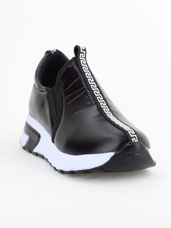 Pantofi sport damă din material sintetic Negru (BS481SP2403862) 122