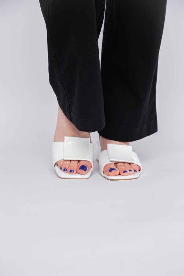 Sandale Dama cu Toc jos culoare Alb BS352SN2403959 121