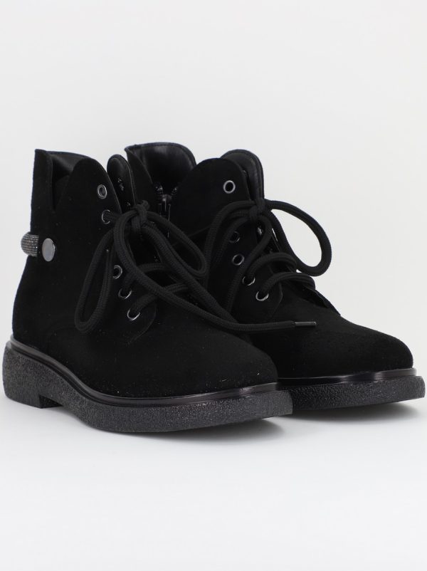 Ghete damă din piele ecologică Negru (BS1034BT2410041) 119
