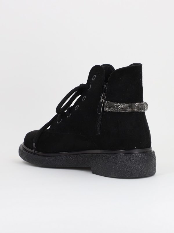 Ghete damă din piele ecologică Negru (BS1034BT2410041) 122