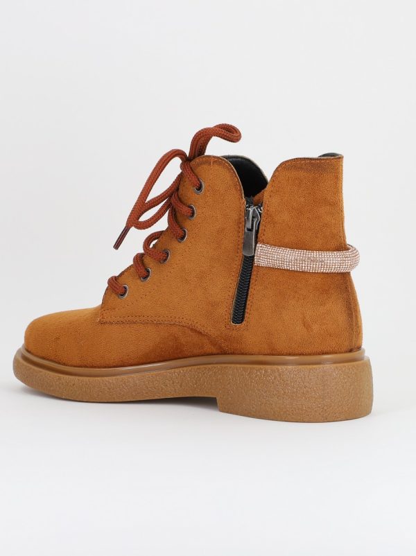 Ghete damă din piele ecologică Maro (BS1034BT2410042) 121