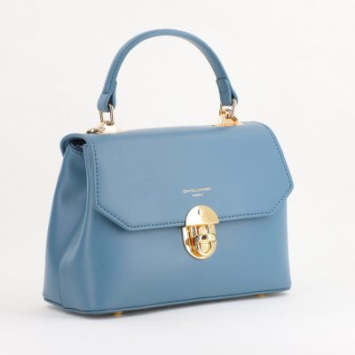 Poșetă casual femei piele eco Albastra David Jones (BS6956CM2404956)