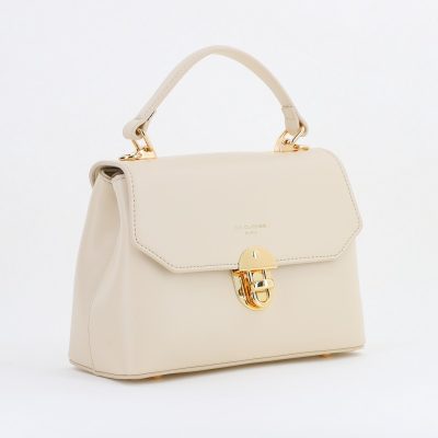 Poșetă casual femei piele eco Crem David Jones (BS6956CM2404958)