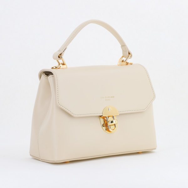 David Jones - Poșetă casual femei piele eco Crem David Jones (BS6956CM2404958)