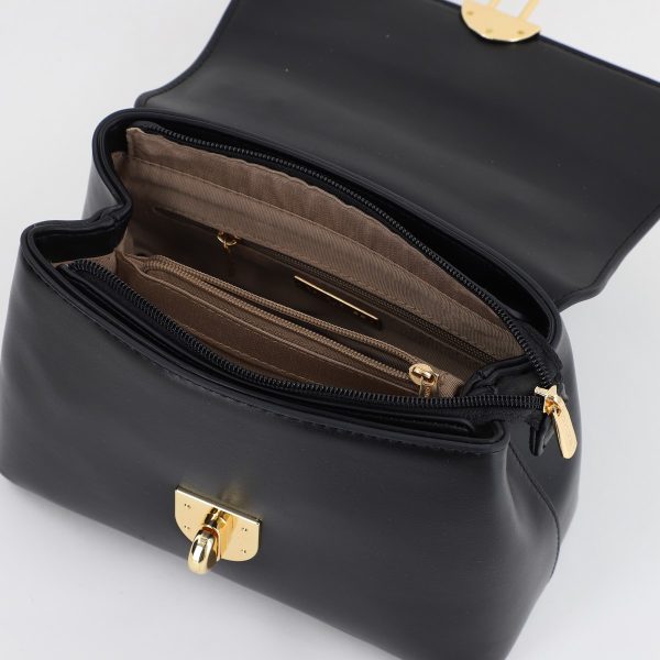 Poșetă casual femei piele eco Neagră David Jones (BS6956CM2404960) 120