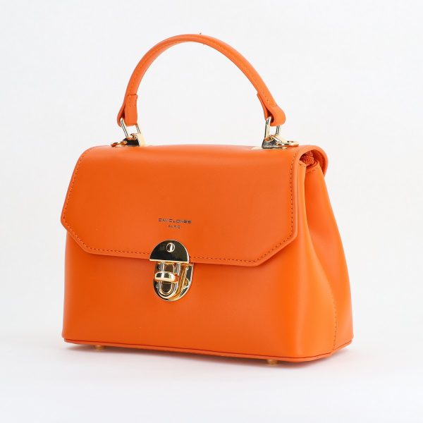 Poșetă casual femei piele eco Portocaliu David Jones (BS6956CM2404957) 122
