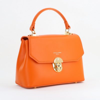 Poșetă casual femei piele eco Portocaliu David Jones (BS6956CM2404957)