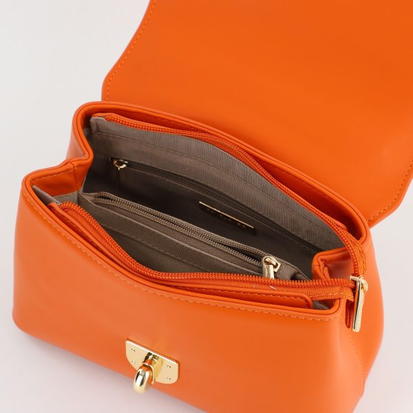 Poșetă casual femei piele eco Portocaliu David Jones (BS6956CM2404957) 120