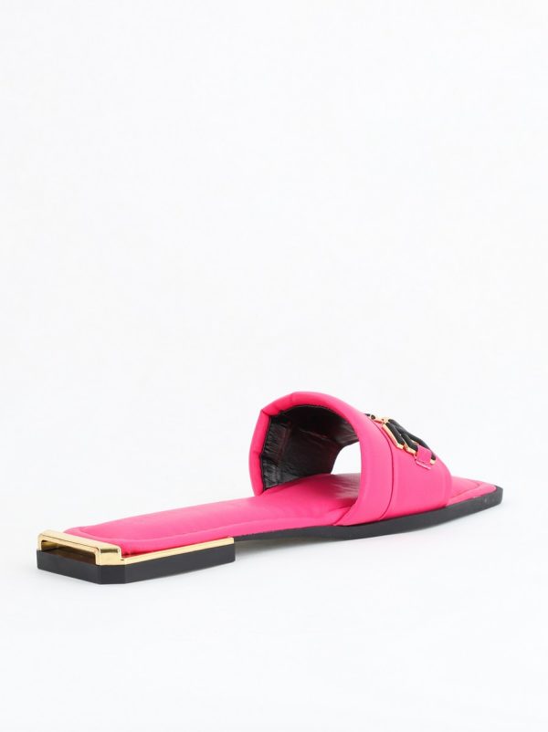 Saboți fără toc Piele Ecologica Fuchsia (BS1022TR2403953) 124