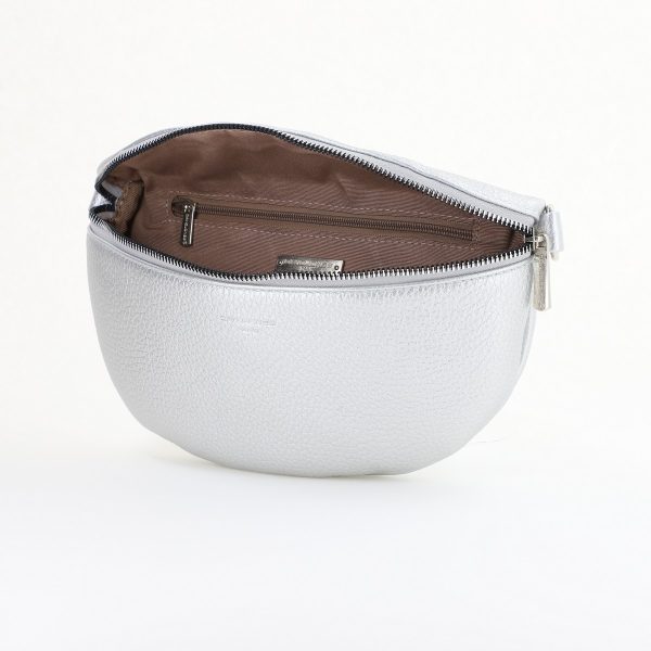 Borsetă damă crossbody argintie David jones 121