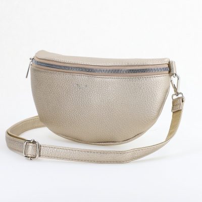 Borsetă damă crossbody aurie David jones