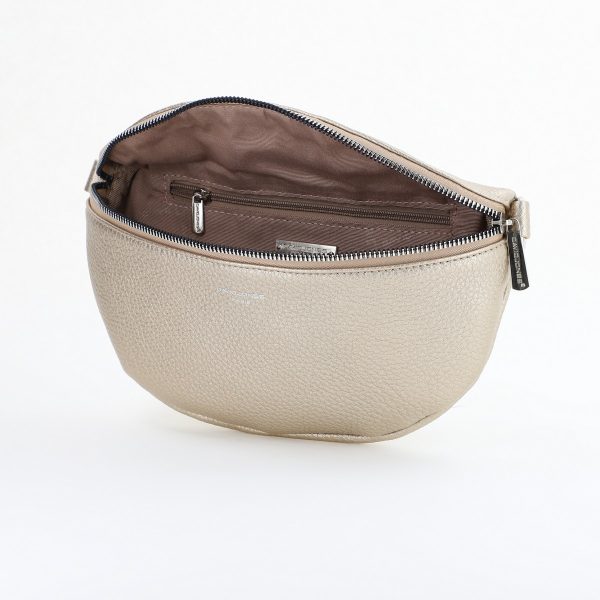 Borsetă damă crossbody aurie David jones 120