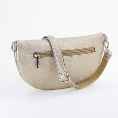 Borsetă damă crossbody aurie David jones