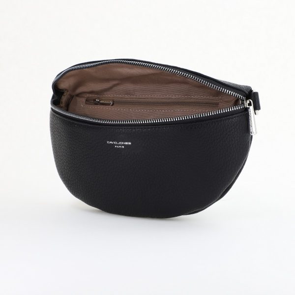 Borsetă damă crossbody neagră David jones 121