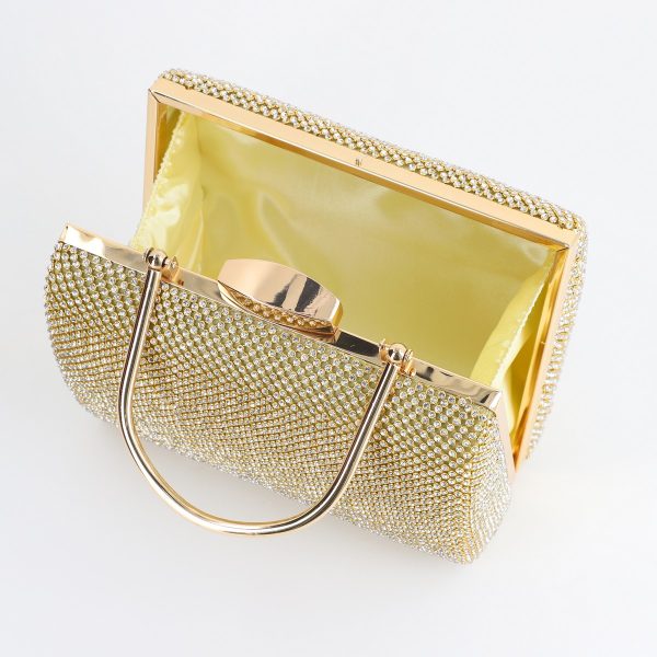 Geantă Clutch Damă pentru Evenimente speciale de Umar Auriu (BS8105V2406011) 119