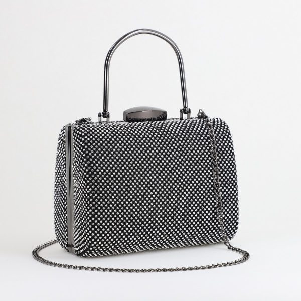 Geanta Clutch Dama - Geantă Clutch Damă pentru Evenimente speciale de Umar Neagră (BS8105V2406009)