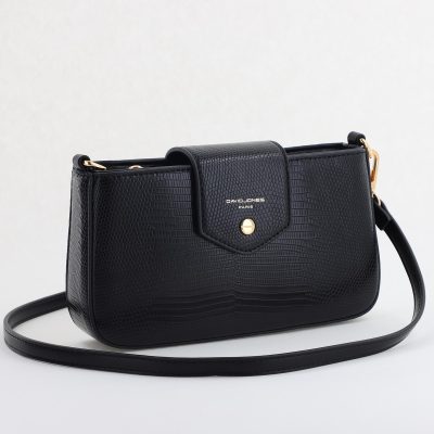 Poșetă casual damă din piele ecologică Neagră David Jones BS6773A2404931