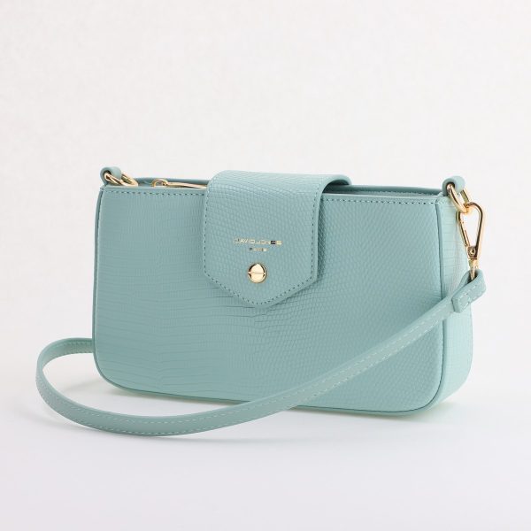 Poșetă casual damă din piele ecologică Verde David Jones BS6773A2404934 120
