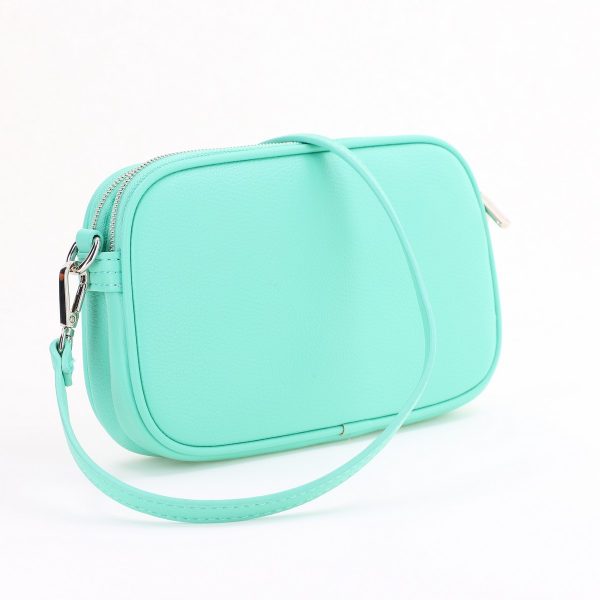 Poseta dama piele ecologică Verde David Jones 120