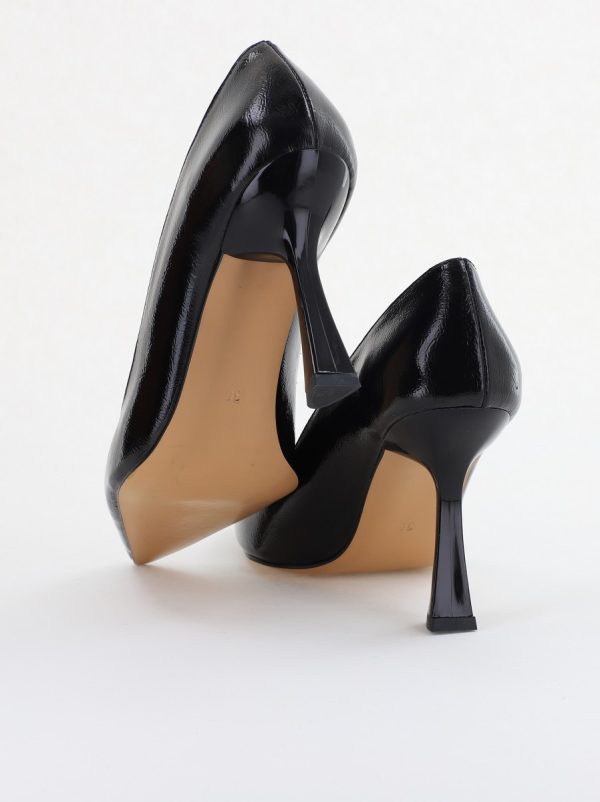Pantofi Damă Stiletto Negru lac din Piele Ecologica (BS26202AY2407779) 122