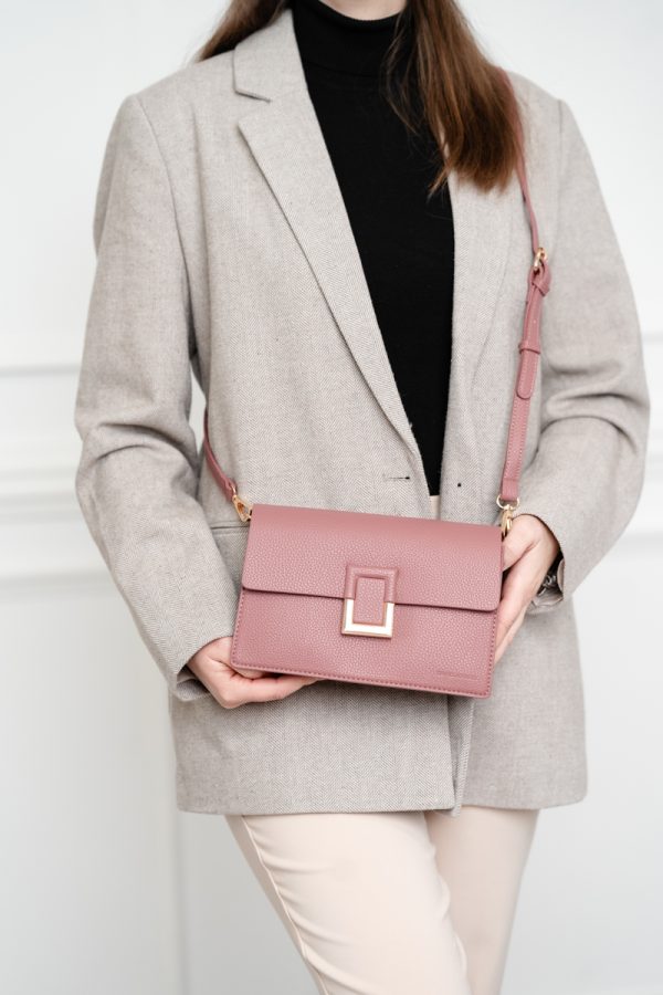 Poseta damă casual piele ecologică Roz David Jones 121