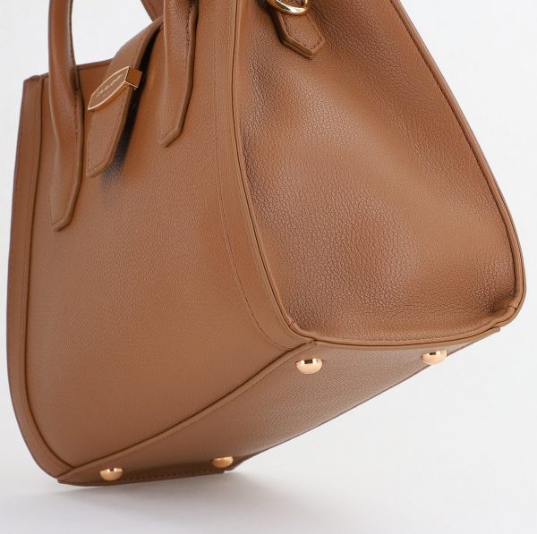 Geantă damă casual piele ecologică cu un compartiment maro David Jones BS7188CM2409059 124