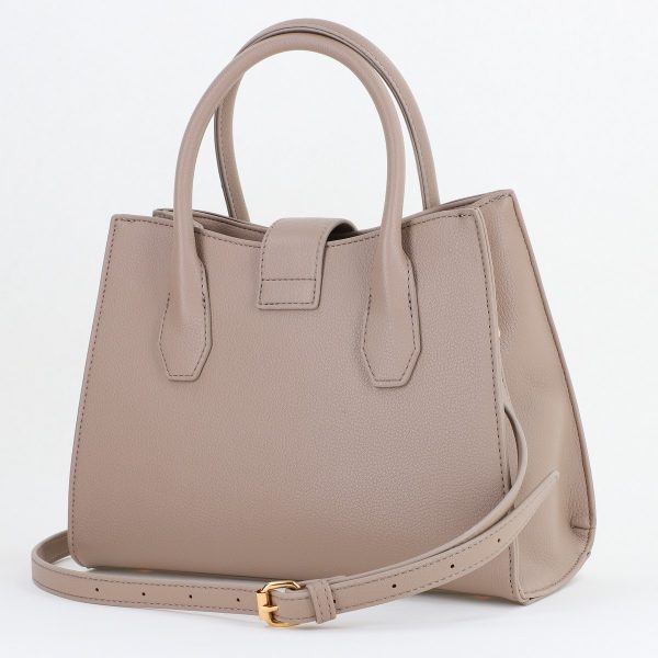 Geantă damă casual piele ecologică cu un compartiment taupe David Jones BS7188CM2409060 120