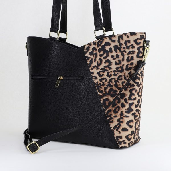Geantă Damă Shopper Piele Ecologica Neagră de Umar Laura Biaggi (BS1812LB2409028) 120