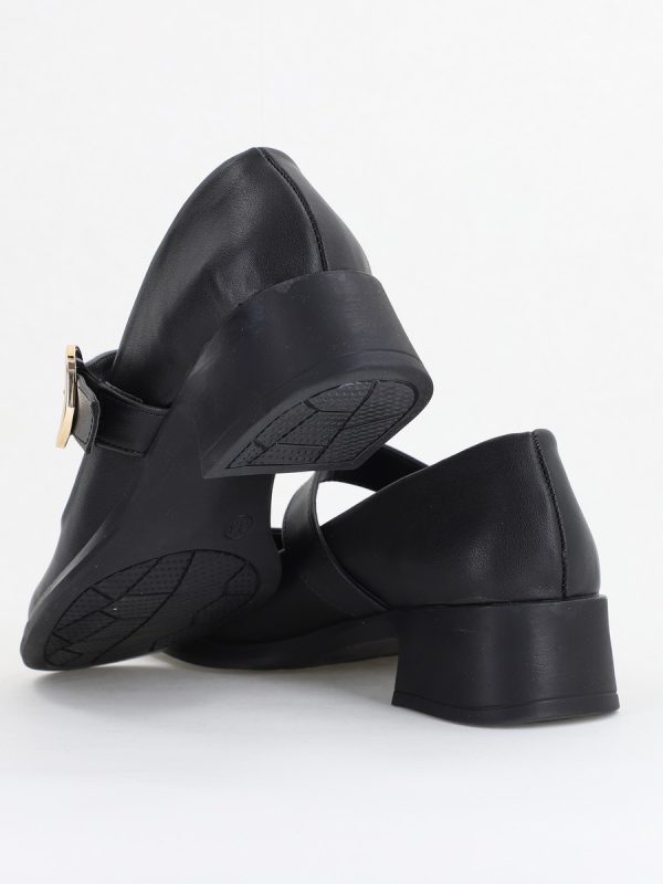 Pantofi Damă Casual Piele Ecologică Negru lac - BS4010AY2409876 122