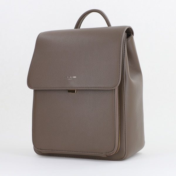 Rucsac Dama Taupe Piele Ecologică David Jones (BS7263CM2409086) 119