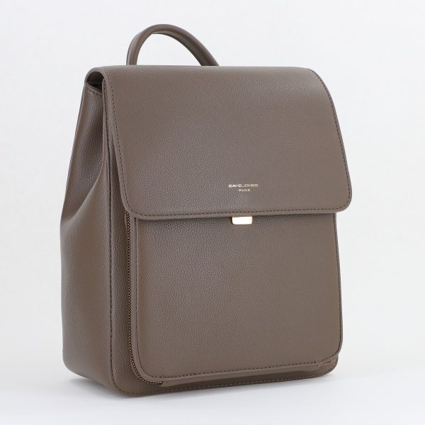 David Jones - Rucsac Dama Taupe Piele Ecologică David Jones (BS7263CM2409086)