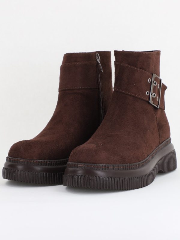 Ghete dama din piele ecologică Cafenu (BS022BT2410112) 119