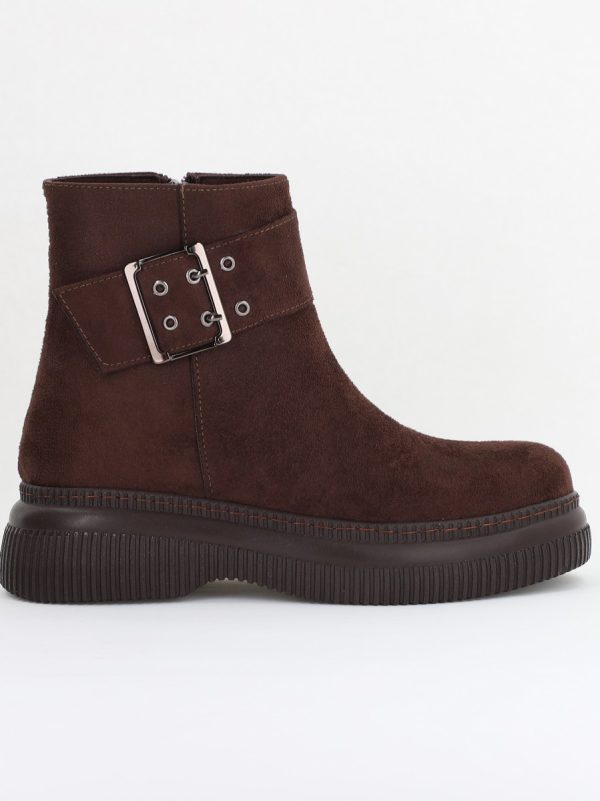 Ghete dama din piele ecologică Cafenu (BS022BT2410112) 120