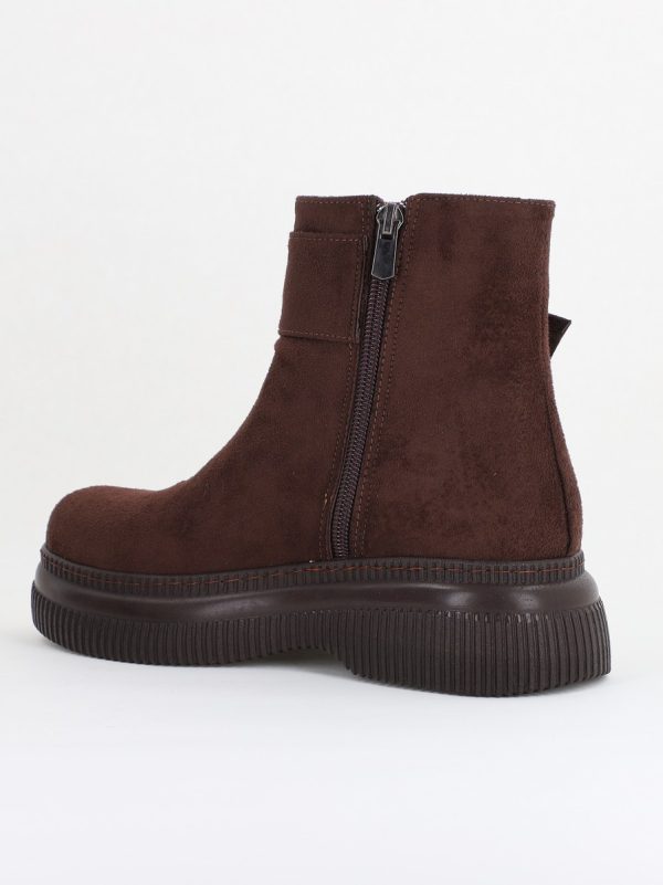 Ghete dama din piele ecologică Cafenu (BS022BT2410112) 122