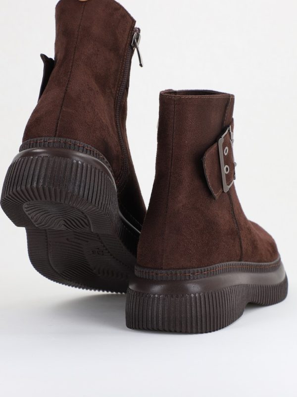 Ghete dama din piele ecologică Cafenu (BS022BT2410112) 123