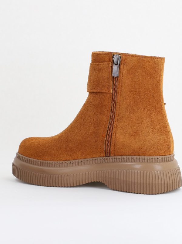 Ghete dama din piele ecologică intoarsă Maro (BS022BT2410114) 122