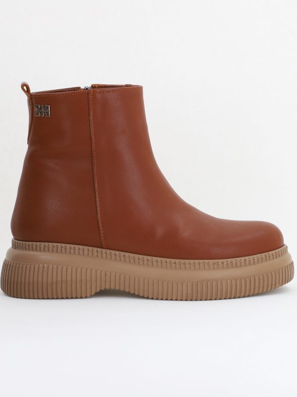 Ghete damă din piele ecologică Maro (BS04yBT2410118) 120