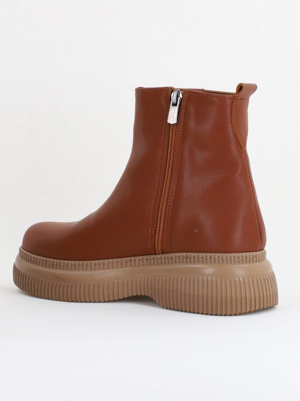 Ghete damă din piele ecologică Maro (BS04yBT2410118) 122