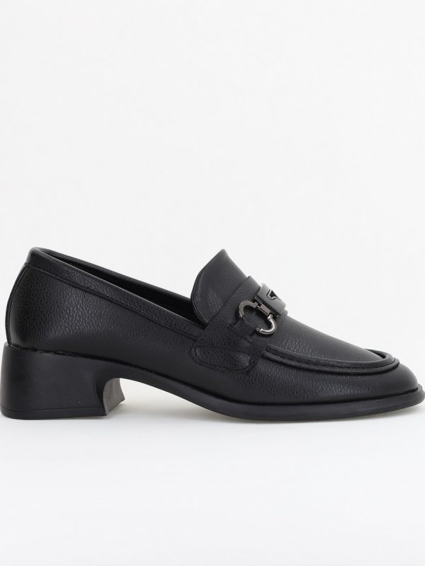 Pantofi Damă Casual Tip Loafer Piele Ecologică Negru mat - BS4003AY2409873 120