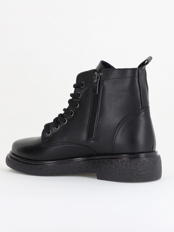 Ghete damă din piele ecologică Negre (BS1036BT2410046) 122