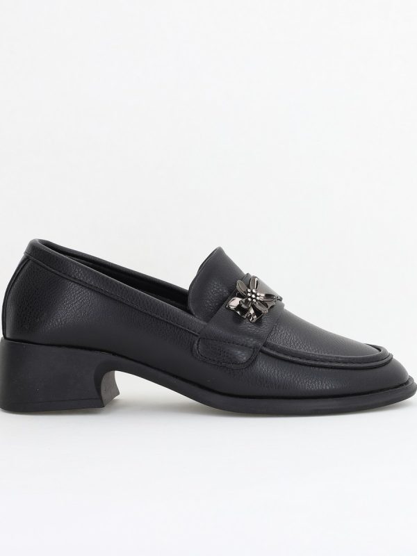 Pantofi Damă Casual Tip Loafer Piele Ecologică Negru mat - BS4013AY2410015 120