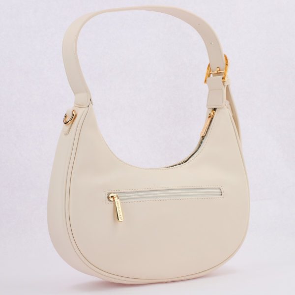Geantă Damă Casual Crem din Piele Ecologica David Jones CM7244 120